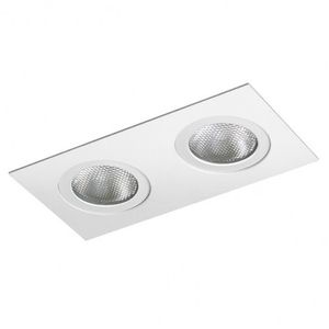 Embutido Led Par 20 Retangular 2X E27 Branco Bella Luce
