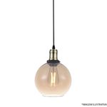 Luminaria-Pendente-Globb-Ambar-PP-Preto-1X-E27-Blumenau