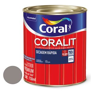 Secagem Rápida Coralit Brilhante Alumínio 750ml Coral