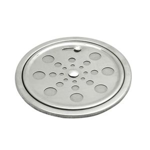 Grelha De Aço Inox Com Caixa Redonda 15cm Forusi