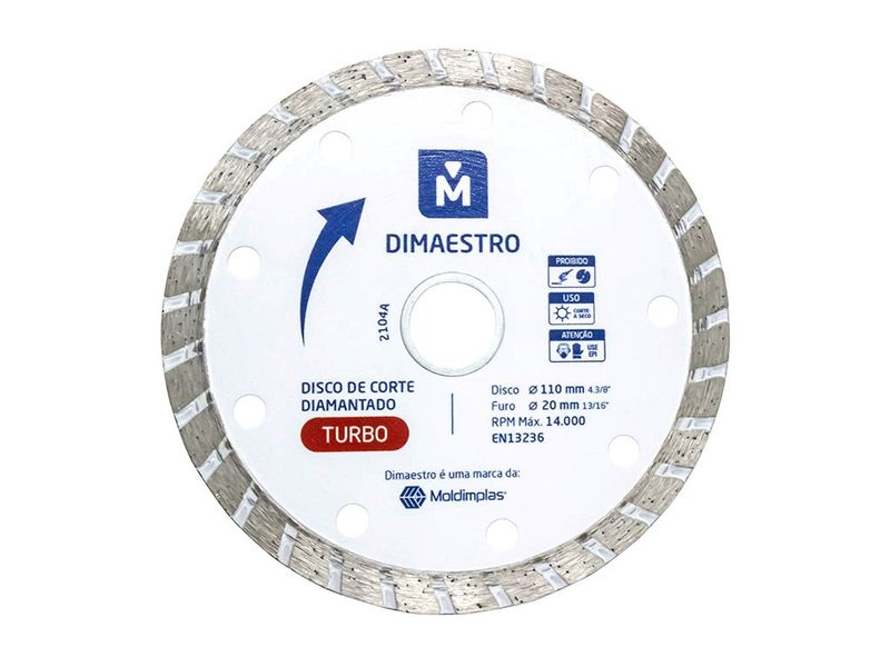 Disco-de-Corte-Diamantado-Turbo-Dimaestro-Moldimplas