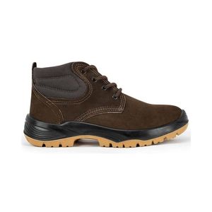 Botina Nobuck Infinity Bi Café Nº39 Amarrar Crival