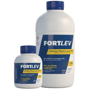 Adesivo Plástico 850g Pvc Fortlev