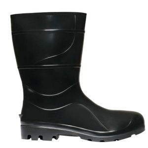 Bota Cano Longo Sem Forro Preta Nº44/45 Crival