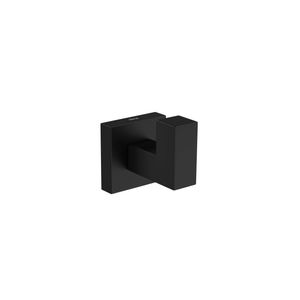 Cabide Simples Quadratta Black Matte Deca