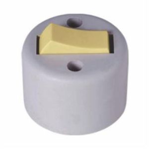 Interruptor Simples Sobrepor Redondo 6A 250V Ilumi