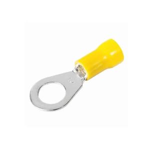 Terminal Pré-Isolado Olhal Amarelo 4,0-6,0mm M6 Com 10 Unidades Easy