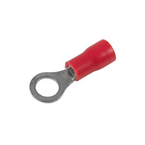 Terminal Isolado Olhal Vermelho 0,5-1,5mm M6 Com 10 Unidades Easy