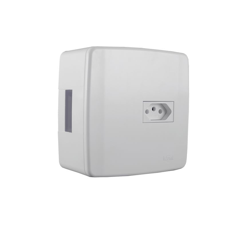 Caixa--Tomada-2P-T-20A-250V-Compacta-Sem-Disjuntor-Ilumi