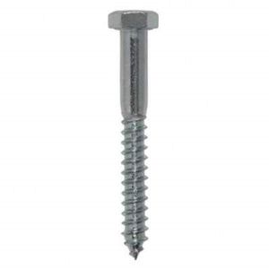 Parafuso Para Bucha 1/4x65mm Com 4 unidades Cabeça Sextavada Soberba Easy