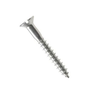 Parafuso Para Bucha 3,8x30mm Com 10 unidades Zincado Fenda Easy