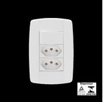 Conjunto-Interruptor-Simples--2-Tomadas-10A-250V-Ilumi-Lev