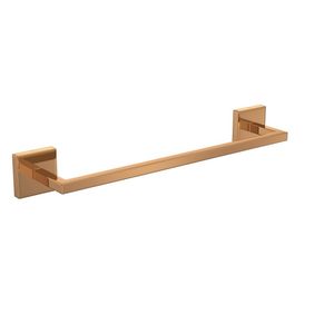 Porta Toalha Barra 30cm Clean Red Gold Deca