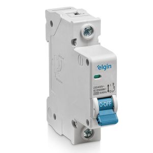 Mini Disjuntor 1 Polo 63A Elgin