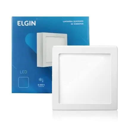 Painel-Led-Sobrepor-Quadrado-24W-6500K-Bivolt-Elgin