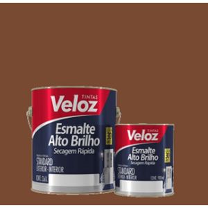 Esmalte Alto Brilho Marrom 750 MiliLitros Veloz