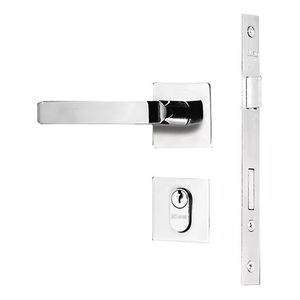 Fechadura Externa Alavanca Quadrada Italy Cromada 1701/10Qc Silvana