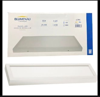 Painel-LED-de-Sobrepor-Retangular-de-30w-Bivolt-6500k-Blumenau