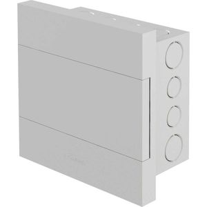 Quadro Distribuiçao 12Din Liso Com Barramento Amanco