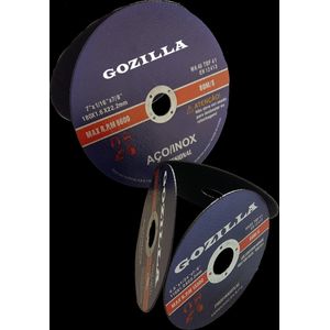 Disco De Corte Para Inox 115x1,0x22,2mm Gozilla