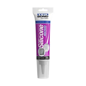 Silicone Acético Transparente 50g Tek Bond