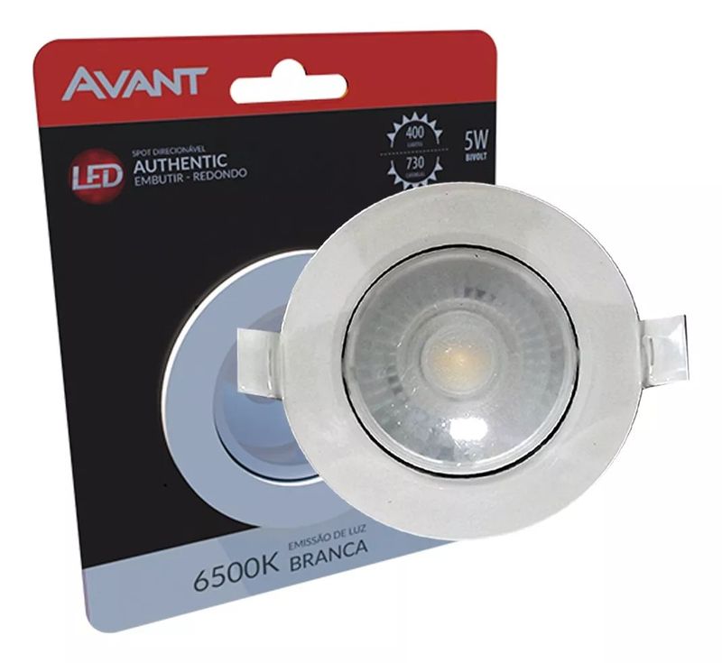 Spot-Led-Redondo-5w-Authentic-Branca-6500K-Avant