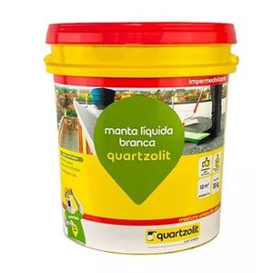 Impermeabilizante Manta Líquida Branca 18kg Quartzolit