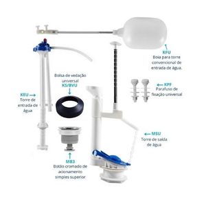 Mecanismo Universal Superior Branco MU/SP*BR Astra