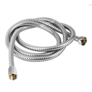 Engate Flexivel Inox Corrugado Cromado Para Duchas 1,80M C/1 Peça Blukit