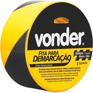 $Fita Demarcação 48MmX30m Zebrada Vonder