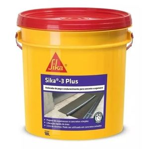 Impermeabilizante Sika-3 Plus 18L Sika