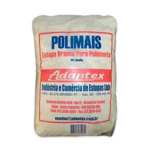 Estopa Polimento Limpeza Branca 150Gr Adantex