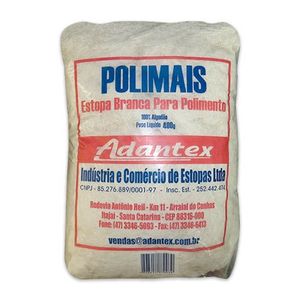 Estopa Polimento Limpeza Branca 400Gr Adantex