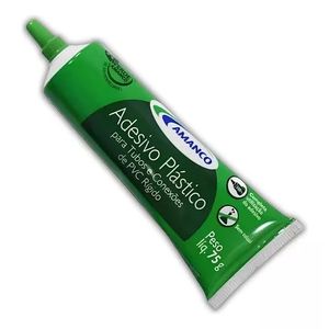 Adesivo Plástico Bisnaga PL 75Gr Amanco