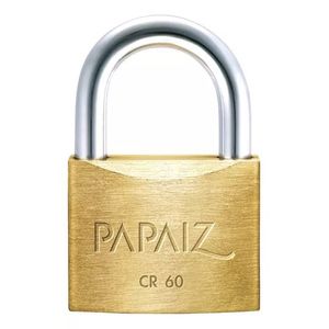 Cadeado 60mm Latão Papaiz