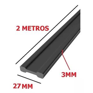 Junta Plástica de Dilatação 27mmx3mm Plastnort