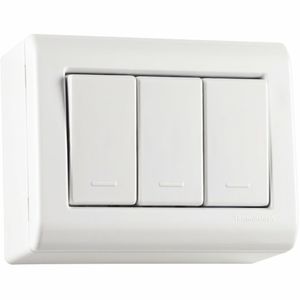 3 Interruptor Simples 10a Lizflex Tramontina
