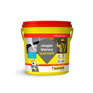 Adesivo para Argamassas e Chapix Branco Branco 3,6 Litros Quartzolit