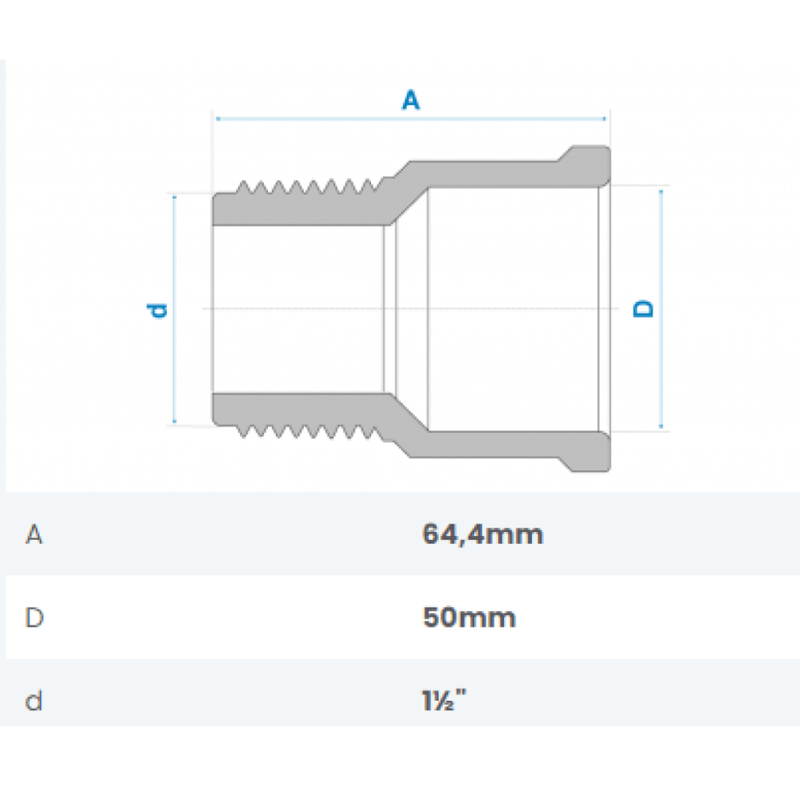 Adaptador-Soldavel-Curto-50x1-1-2-Fortlev