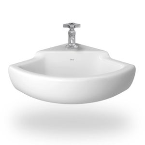 Lavatório Canto Branco 330x410mm Deca