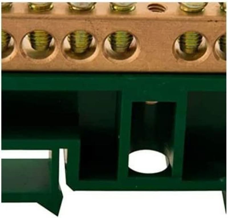 Barramento-Terra-Din-10-Ligacoes-Tramontina-Com-Suporte-Verde-Tramontina