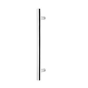 Puxador Tubular Cromado 800mm Silvana