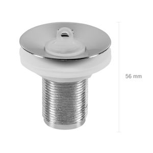 Válvula para Pia 7/8 Cromado Vl6 56mm Astra