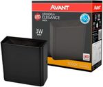 Arandela-LED-Elegance-Rischi-Preta-6w-3000k-Ip65-Bivolt-Avant