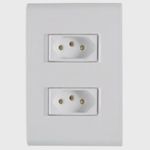 Conjunto-de-Tomada-Dupla-de-20A-4x2-Branco-Tramontina