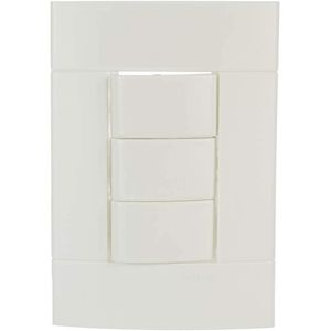 Interruptores Simples 10A 250V Branco Lunare Schneider