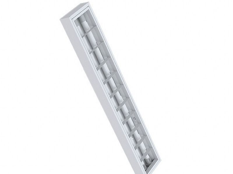 Calha-Atela-Sob-Emb-Perfil-T-Ret-2XT8-120cm-Aletada-Branca-Taschibra