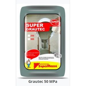 Argamassa Super Grautec 25Kg 50 Mpa Super Massa