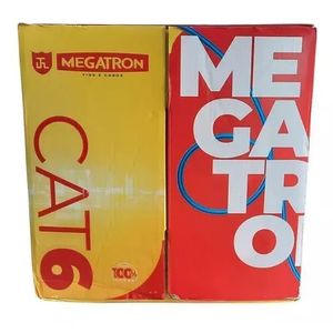 Cabo De Rede Lan Cat 6 Vm Megatron