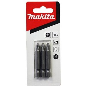 Bit Ponta Conjunto Com 3 Peças PH2-50mm - B-25220 Makita